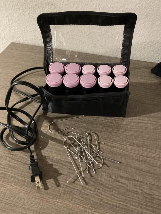 Remington Other - Remington Pink Heated Hair Rollers Set